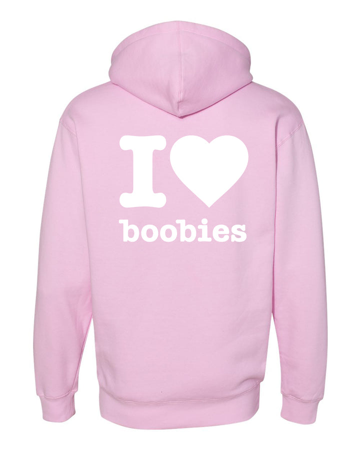 Zero Fun Crew - I Love Boobies Hoodie